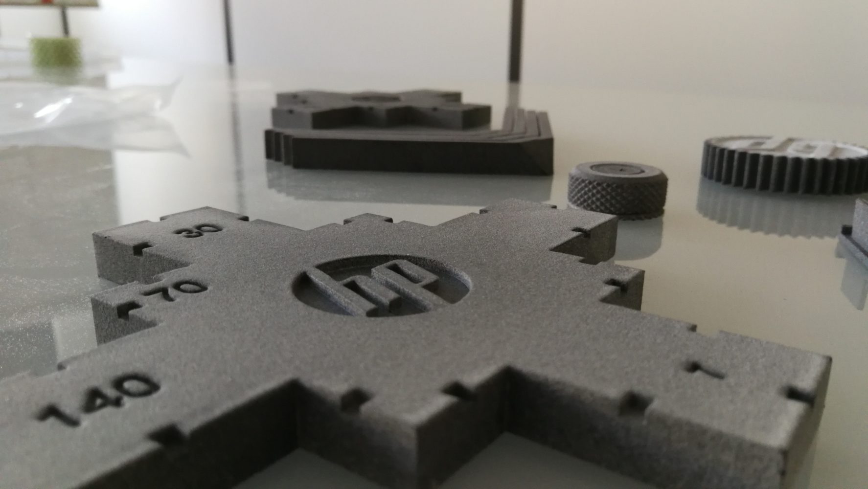 Pièce en impression 3D MJF
